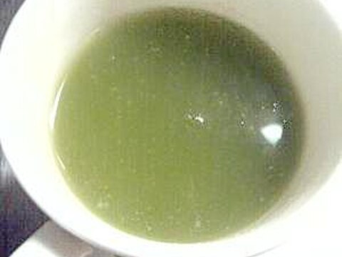 抹茶くず湯